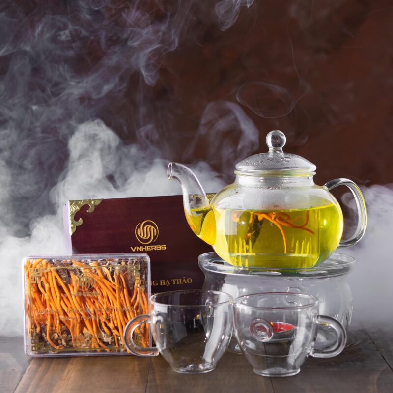 Đông Trùng Hạ Thảo Ký Chủ Nhộng hộp gỗ 40 con 136973146 1932602146887143 8426196221816745654 n