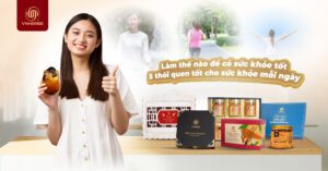 Thói quen tốt cho sức khỏe