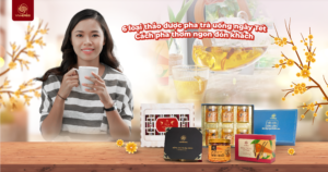 6 loại thảo dược pha trà uống ngày tết: Cách pha thơm ngon đón khách