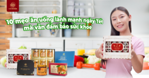 Ăn uống lành mạnh ngày Tết